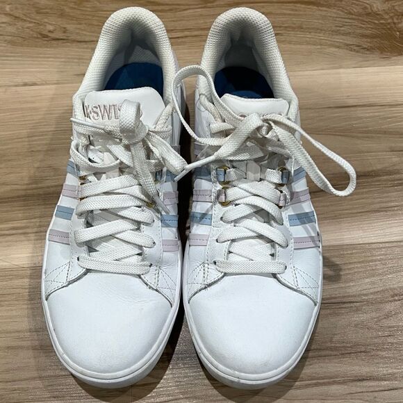 K Swiss Striped Sneakers Women’s 9 - Picture 6 of 7